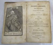 Pilgrim's Progress by John Bunyan printed by and for Henry Mozley 1813 Gainsborough (cover