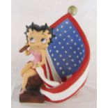 Betty Boop stars and stripes figure H 39 cm