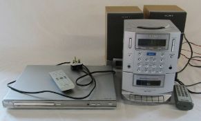 Sony PMC-R35L hifi and a Philips DVD player