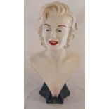 Marilyn Monroe bust figure H 50 cm