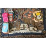 Pocahontas tapestry/throw, limited edition bust etc,