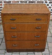 Art Deco chest of drawers