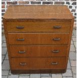 Art Deco chest of drawers