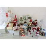 2 boxes of assorted new Christmas ornaments and decorations