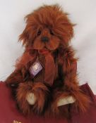 Modern jointed teddy bear by Charlie Bears 'Spellbound' designed by Heather Lyell L 45 cm