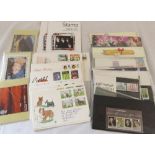 Selection of FDC's and postcards etc