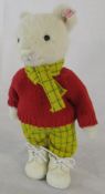 Steiff limited edition Rupert the bear H 28 cm complete with certificate 634/3000