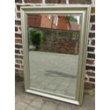 Large bevelled edge mirror 75 cm x 106 cm