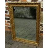 Gilt framed mirror 60 cm x 80 cm