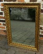 Gilt framed mirror 60 cm x 80 cm