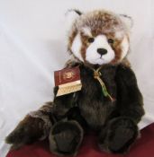 Modern jointed teddy bear by Charlie Bears 'Roxie' designed by Isabelle Lee L 44 cm