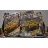 Collection of Hachette 'Tiger Tank - Build the model and discover the history of tanks' partwork