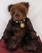 Modern jointed teddy bear by Charlie Bears 'Thingy-ma-jig' designed by Isabelle Lee L 56 cm