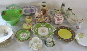 Assorted ceramics inc Davenport & Carltonware
