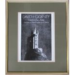 Framed David Hockney lithographic poster 'Grimm's Fairy Tales' 46 cm x 54 cm (size including frame)