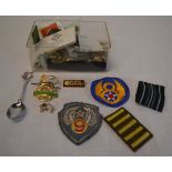 Various reproduction military buttons,