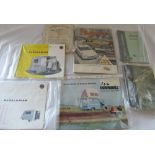 Small collection of magazines/booklets relating to caravaning inc Paralanian and drivers handbooks