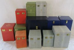 Quantity of Royal Crown Derby boxes (empty)