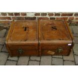 Travelling trunk by Otto Meissner,
