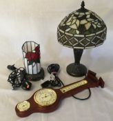 Ex shop stock - Tiffany style lamp,