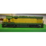 Overland Models Inc Alco C424 Ph I, reading #5201-5210 made by Ajin, painted in yellow/green,