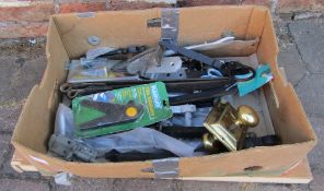 Selection of hardware inc hinges and bolts etc