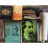 Large quantity of books many relating to Isaac Newton & John Wesley