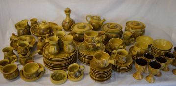 Large quantity of Alvingham pottery