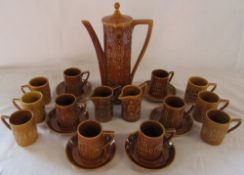 Portmeirion 'Totem' coffee set by Susan Williams-Ellis