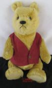 Steiff 20 inch Winnie the Pooh with cloth bag and tag