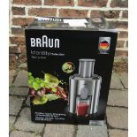 Braun Identity Collection spin juicer (plug requires fuse and cover)