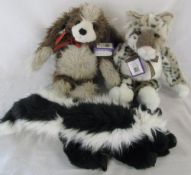 3 Bear House Bears soft toys - Stanley designed by Isabelle Lee L 47 cm,