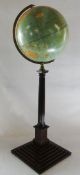 George F Cram globe on stand H 94 cm