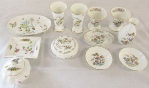 Selection of Aynsley 'Nature's delights',