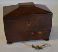 Tea caddy with spoon (AF)