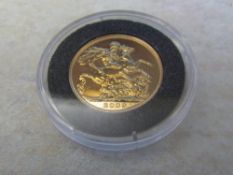 2009 Queen Elizabeth II gold bullion Sovereign