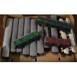 Various unboxed OO gauge carriages including Tri-Ang