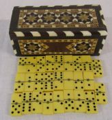 Small parquetry box L 10.