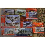 Approx 8 Airfix 1:72 model kits including Victoria Cross Icons