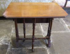 Victorian mahogany Sutherland table