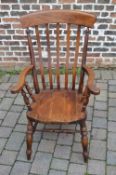 Late Victorian farmhouse chair