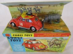 Boxed Corgi 'Volkswagen 1200 in the East African Safari Trim' no 256