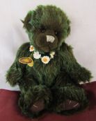 Modern jointed teddy bear by Charlie Bears 'Daisy chain' designed by Heather Lyell L 38 cm