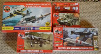 Approx 4 Airfix boxed models including Cromwell MkIV