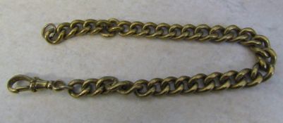 9ct gold fob/watch chain L 21 cm weight 29.