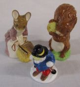 2 limited edition Beswick figures - Squirrel Nutkins 569/1947 H 13.