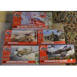 Approx 5 Airfix 1:48 model kits including British Forces Quad Bikes & Crew etc