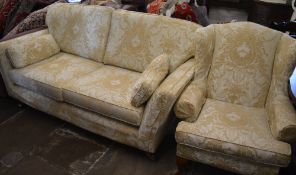 2 seater sofa and matching wingback style armchair by MultiYork