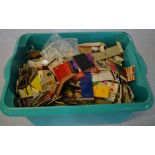 Large quantity of match boxes and covers