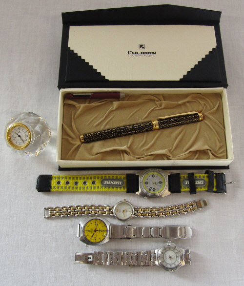 Selection of watches inc Nixon & Seiko automatic water resistant 100m,